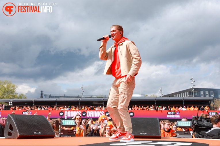 Mart Hoogkamer op 538 Koningsdag 2024 foto