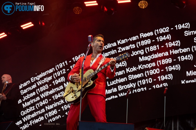 Danny Vera op Bevrijdingspop Haarlem 2024 foto