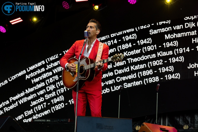 Danny Vera op Bevrijdingspop Haarlem 2024 foto