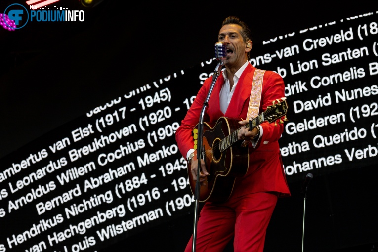 Danny Vera op Bevrijdingspop Haarlem 2024 foto