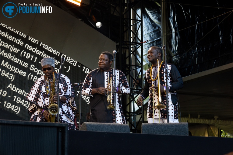 Togo All Stars op Bevrijdingspop Haarlem 2024 foto