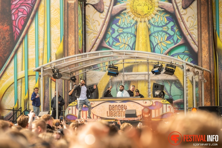 Mula B op Dance4Liberation 2024 foto