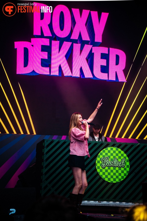 Roxy Dekker op Freshtival 2024 foto