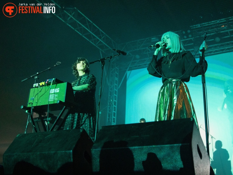 Ladytron op Wave Gotik Treffen 2024 foto