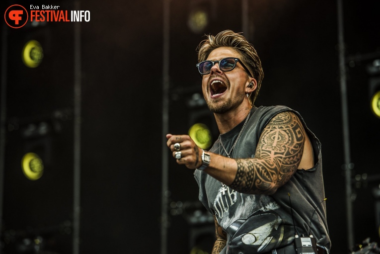 Andre Hazes Jr. op ASM Festival 2024 foto