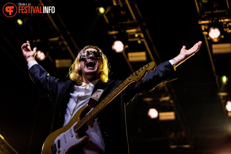 Jett Rebel op Ribs & Blues 2024 foto