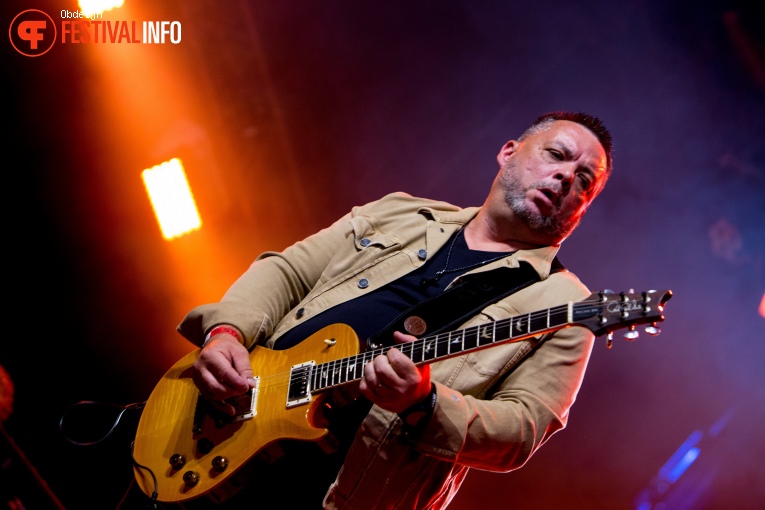 Sean Webster op Ribs & Blues 2024 foto