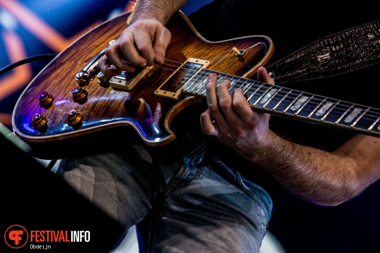 Eric Steckel op Ribs & Blues 2024 foto