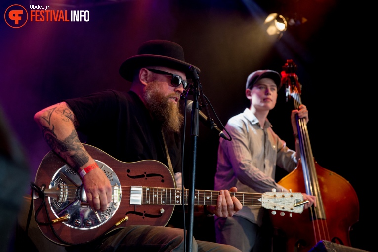 Robbert Duijf op Ribs & Blues 2024 foto