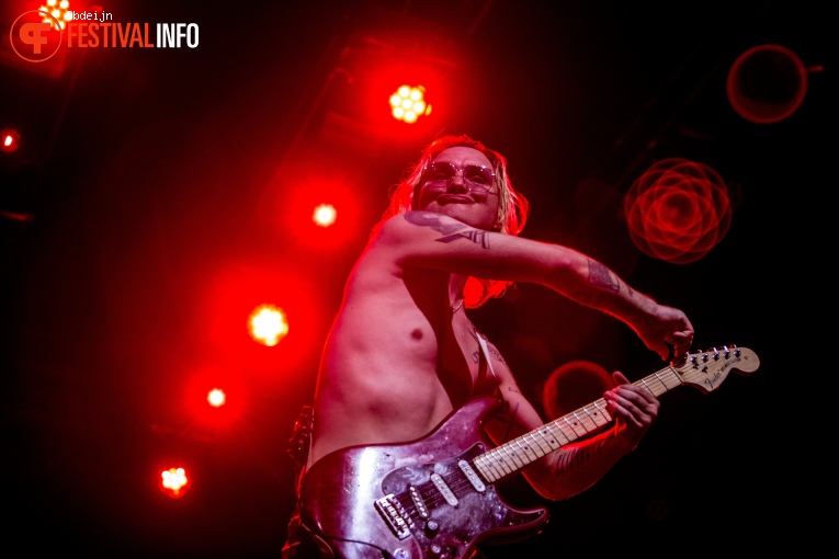 Jett Rebel op Ribs & Blues 2024 foto