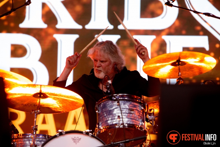 Sean Webster op Ribs & Blues 2024 foto