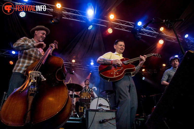 Jake La Botz op Ribs & Blues 2024 foto