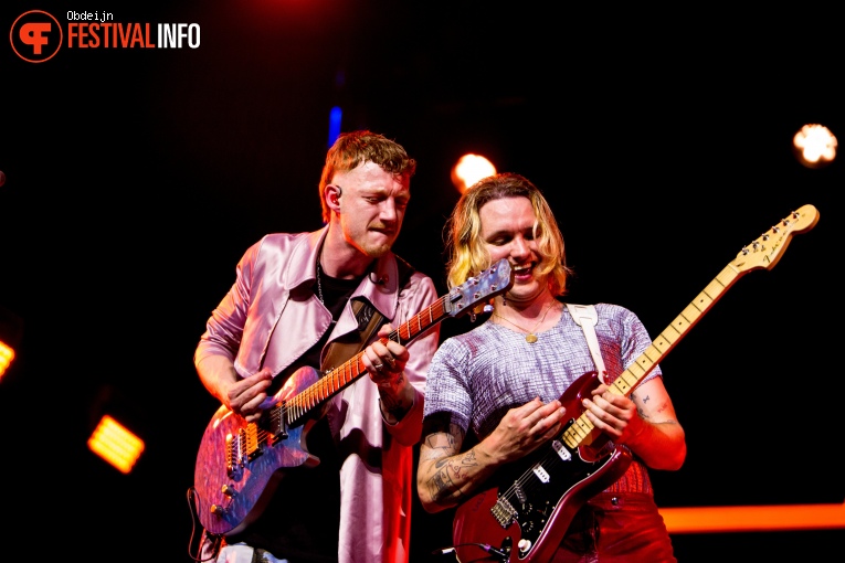 Jett Rebel op Ribs & Blues 2024 foto