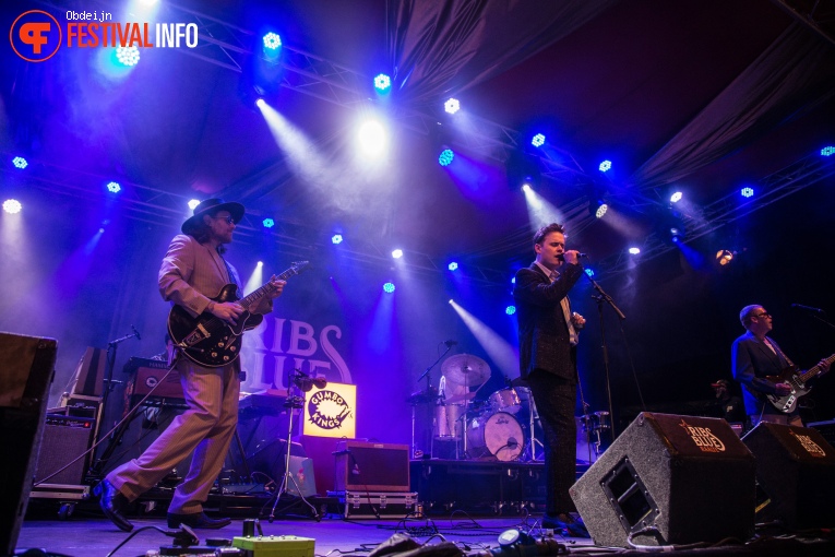 Gumbo Kings op Ribs & Blues 2024 foto