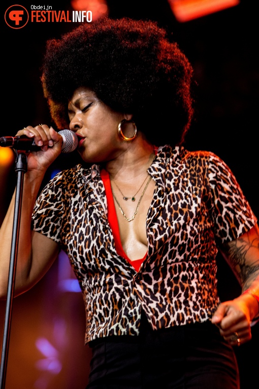 Nikki Hill op Ribs & Blues 2024 foto