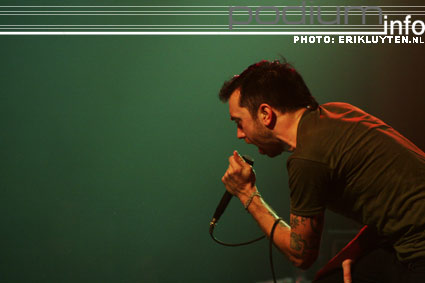 Rise Against op Rise Against - 14/2 - Melkweg foto