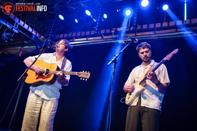 Albin Lee Meldau op Dauwpop 2024 foto