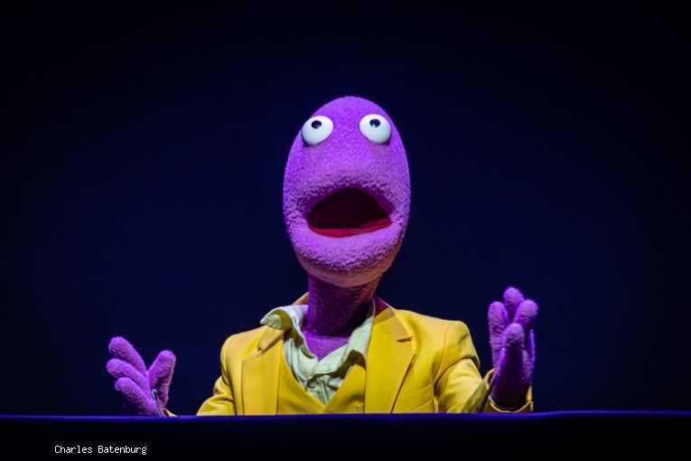 Randy Feltface op Randy Feltface - First Banana Tour - 13/6 - Carré foto