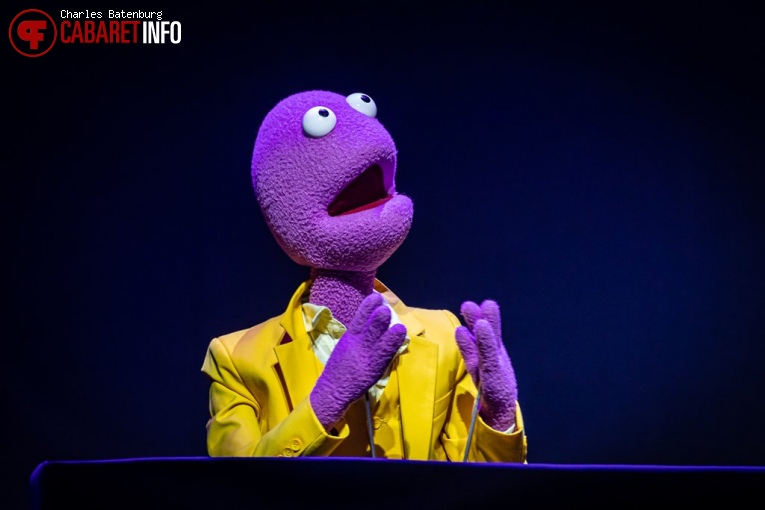 Randy Feltface op Randy Feltface - First Banana Tour - 13/6 - Carré foto