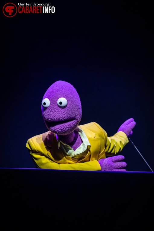 Randy Feltface op Randy Feltface - First Banana Tour - 13/6 - Carré foto