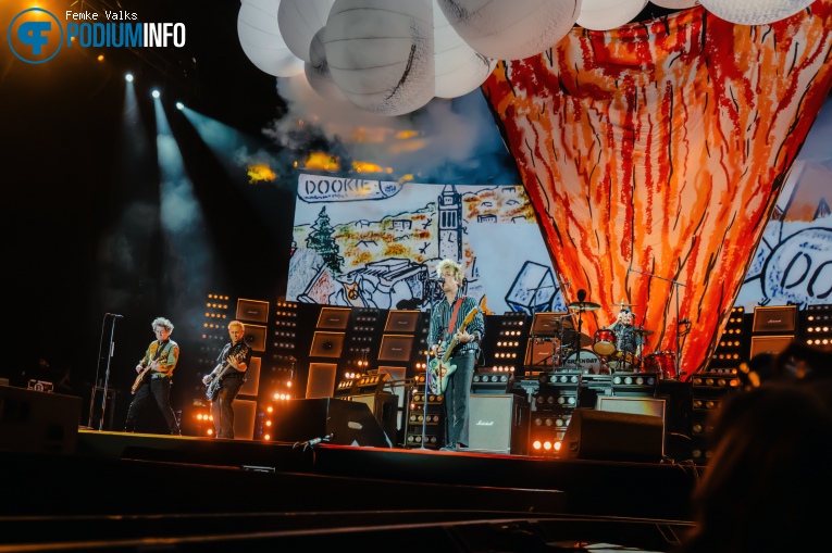 Green Day op Green Day - 19/06 - Gelredome foto