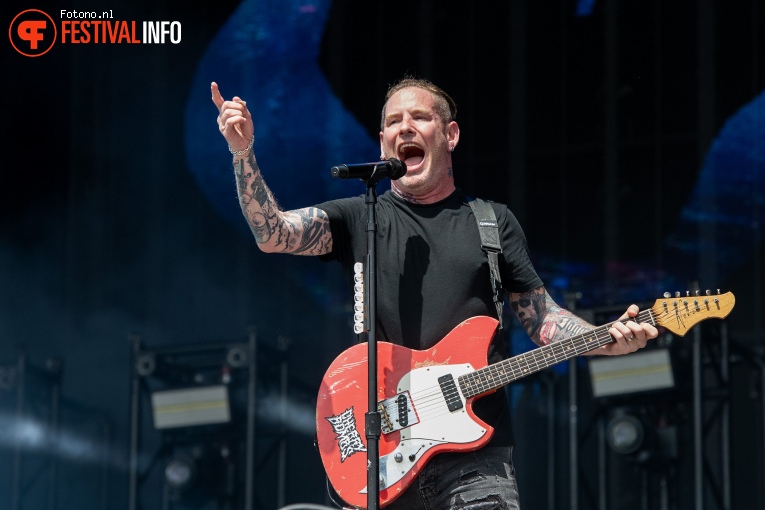 Corey Taylor op Pinkpop 2024 - Zaterdag foto