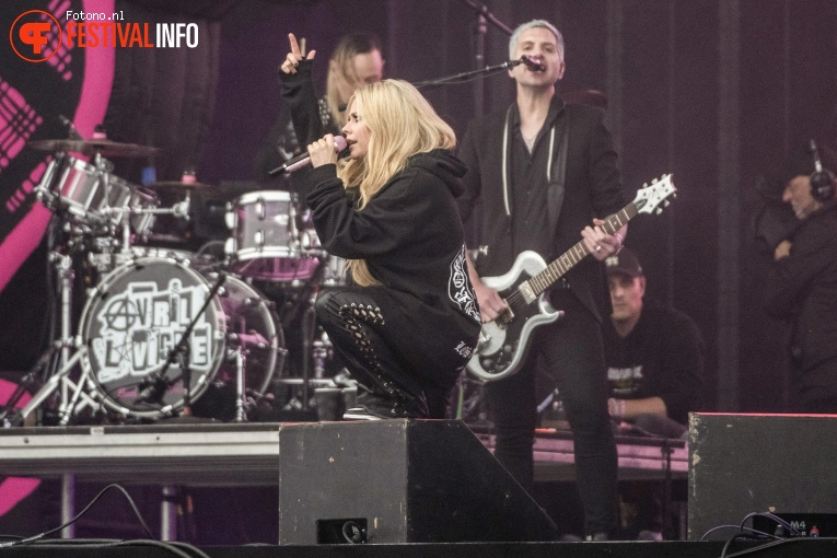 Avril Lavigne op Pinkpop 2024 - Vrijdag foto