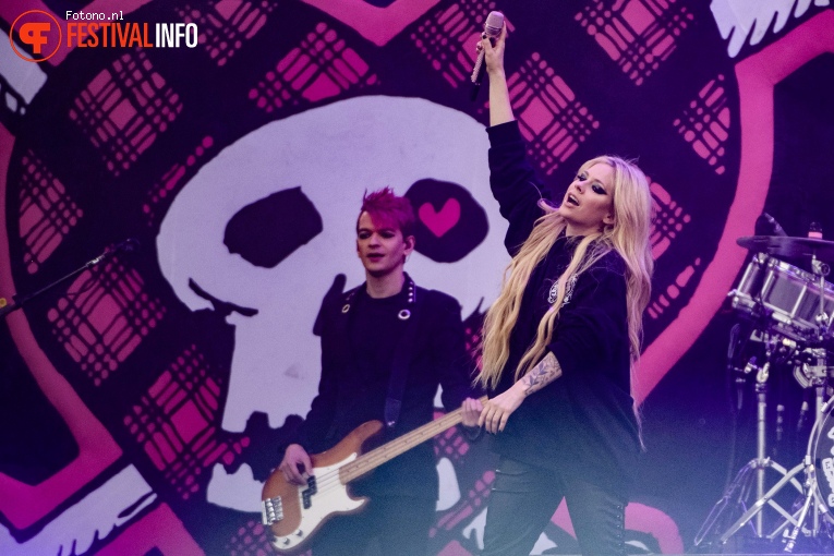 Avril Lavigne op Pinkpop 2024 - Vrijdag foto
