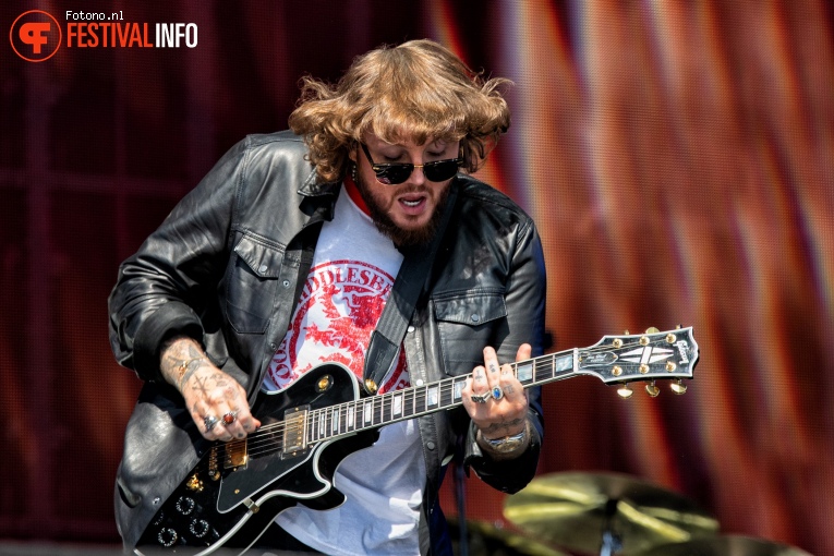 James Arthur op Pinkpop 2024 - Zondag foto