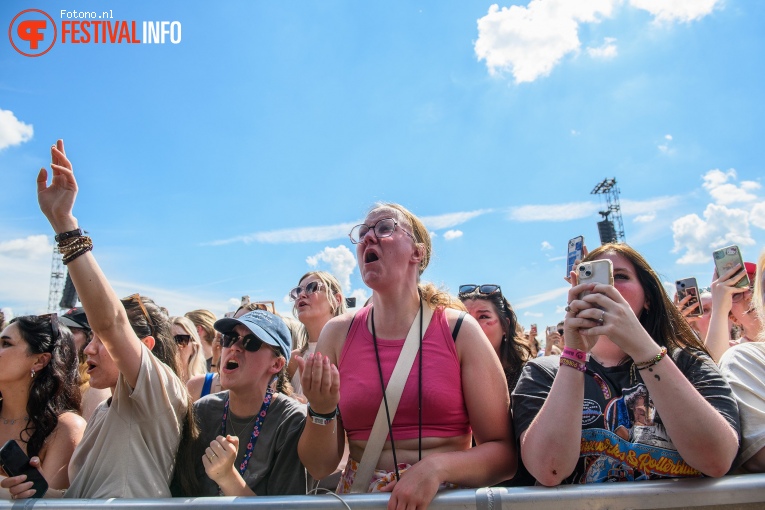 James Arthur op Pinkpop 2024 - Zondag foto