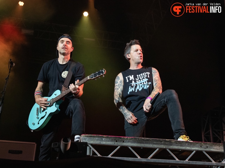 Simple Plan op Jera On Air 2024 foto
