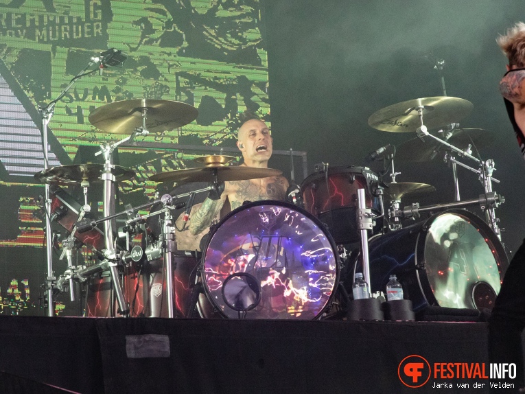 Sum 41 op Jera On Air 2024 foto