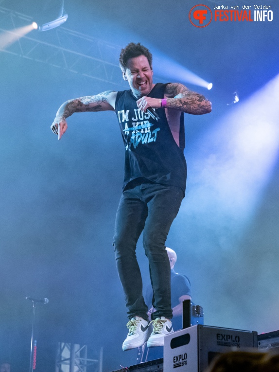 Simple Plan op Jera On Air 2024 foto