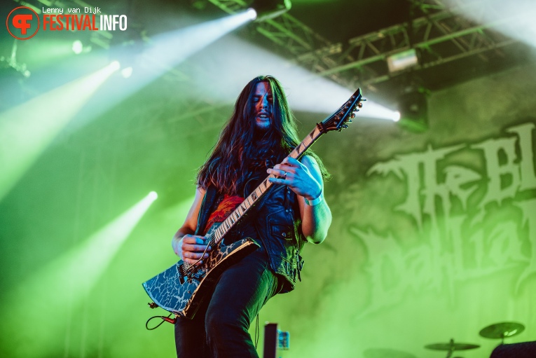 The Black Dahlia Murder op Jera On Air 2024 foto