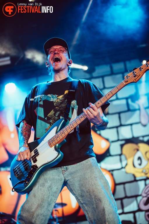 Neck Deep op Jera On Air 2024 foto