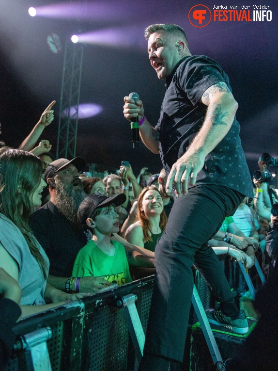Dropkick Murphys op Jera On Air 2024 foto