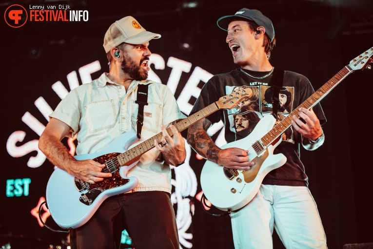 Silverstein op Jera On Air 2024 foto