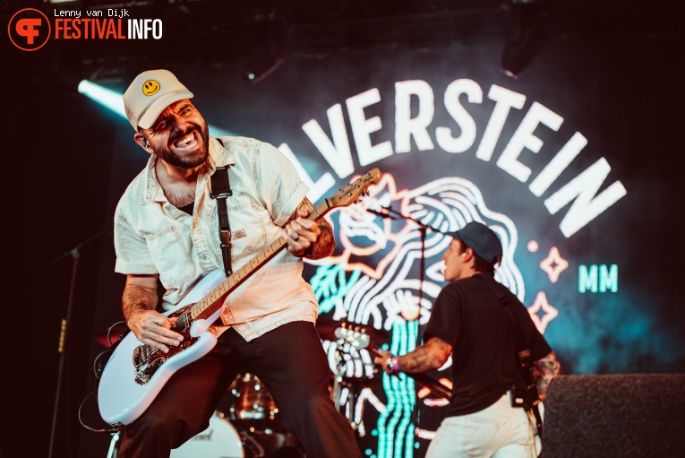 Silverstein op Jera On Air 2024 foto