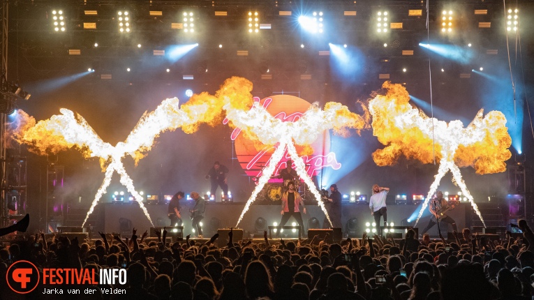 Electric Callboy op Jera On Air 2024 foto