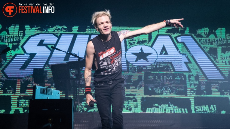 Sum 41 op Jera On Air 2024 foto