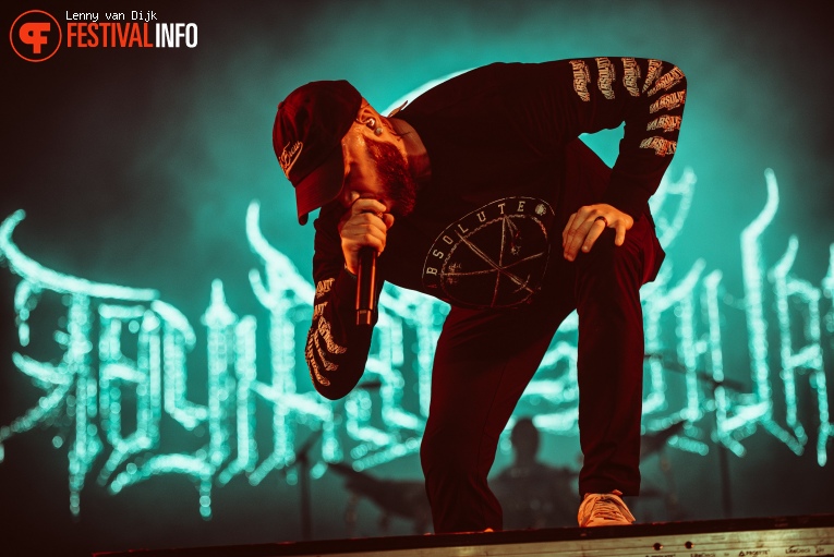 Thy Art Is Murder op Jera On Air 2024 foto
