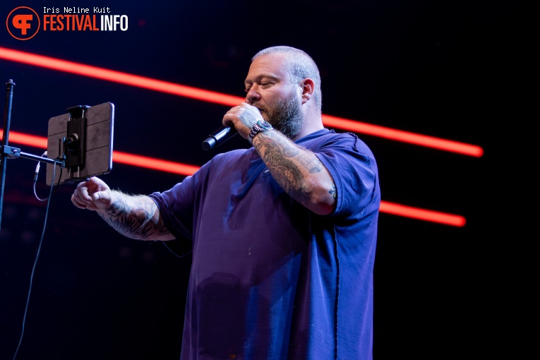 Action Bronson op Down The Rabbit Hole 2024 - Vrijdag foto