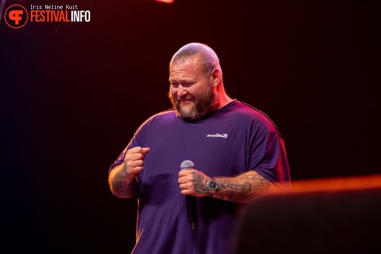 Action Bronson op Down The Rabbit Hole 2024 - Vrijdag foto