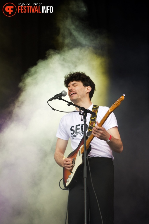 Roger Damawuzan  op Metropolis Festival 2024 foto