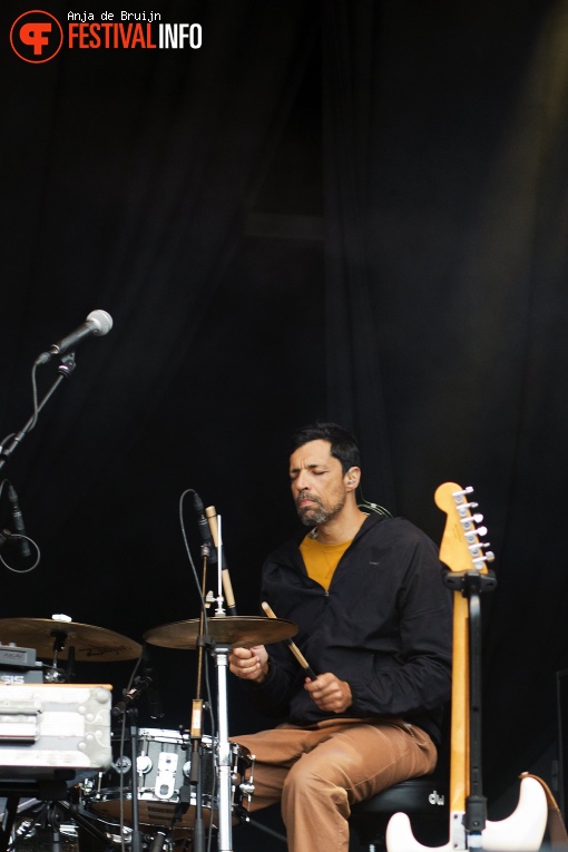 Bongziwe Mabandla op Metropolis Festival 2024 foto