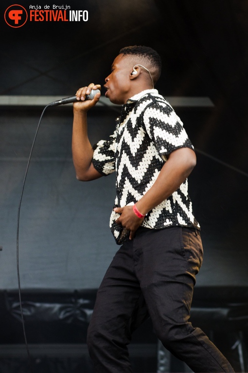 Bongziwe Mabandla op Metropolis Festival 2024 foto