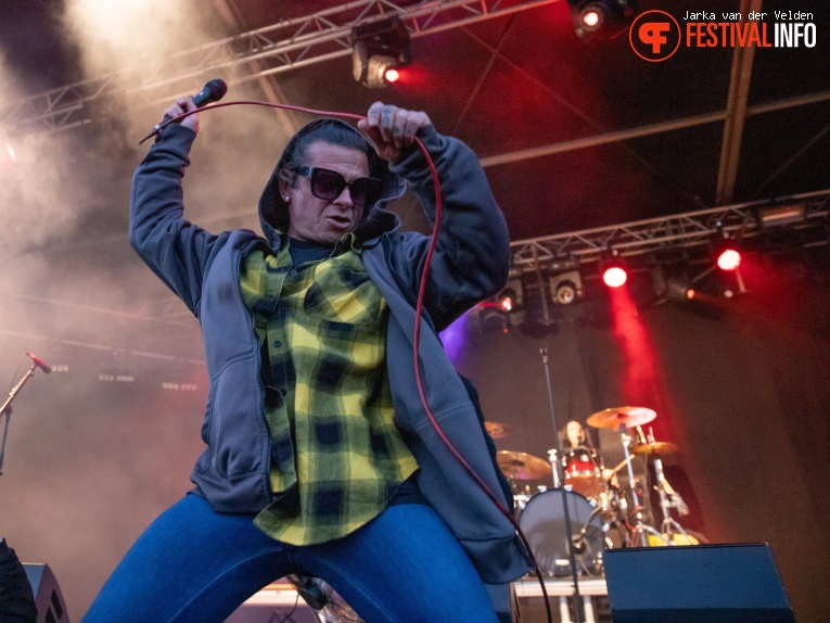Life Of Agony op Hellmond Open Air 2024 foto