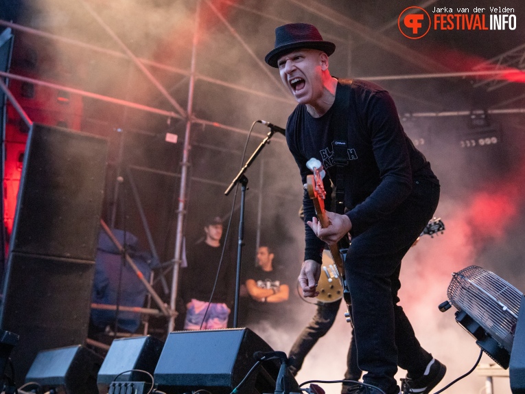 Life Of Agony op Hellmond Open Air 2024 foto