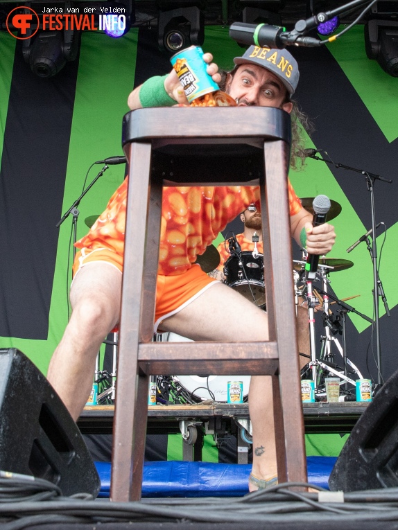 Christopher Bowes and His Plate of Beans op Pirate Metal Party 2024 foto