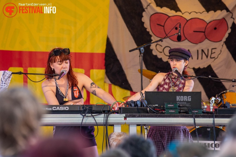Coco Cocaine op Kaderock 2024 foto